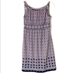 Max Studio matte jersey medallion print dress